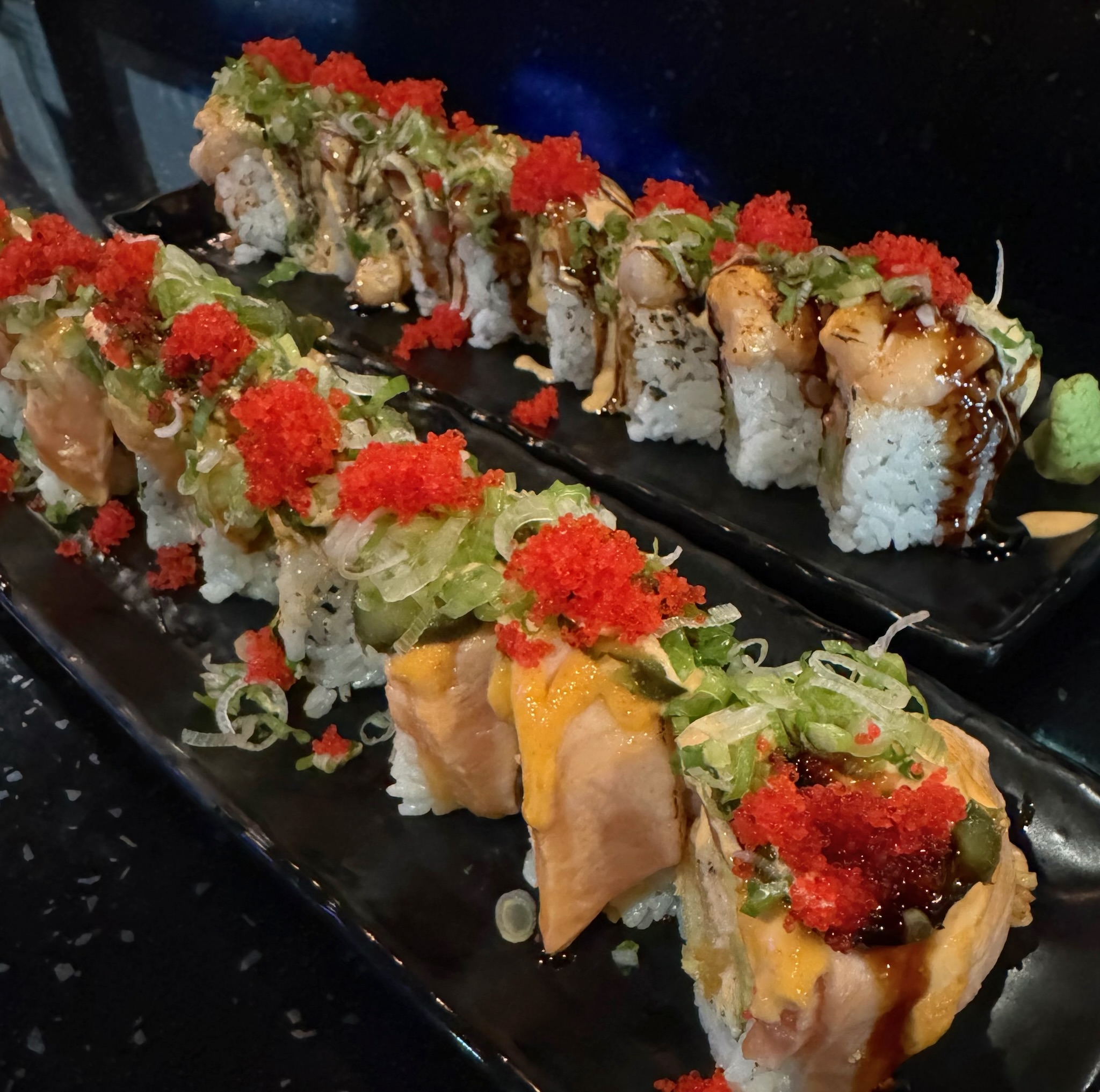 Fresh sushi at iSushi Renton
